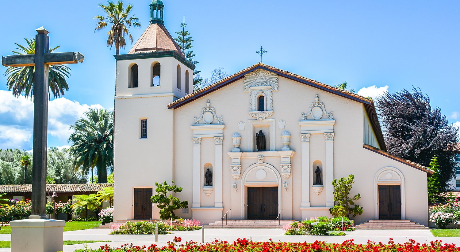 OUR HOTEL PROVIDES EASY ACCESS TO MISSION SANTA CLARA de Asis & SANTA CLARA UNIVERSITY