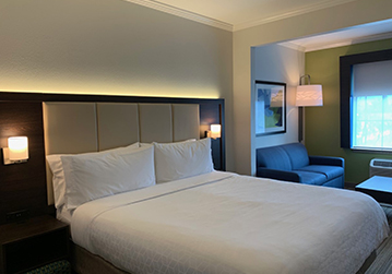 Welcome To Holiday Inn Express & Suites Santa Clara - King Suite